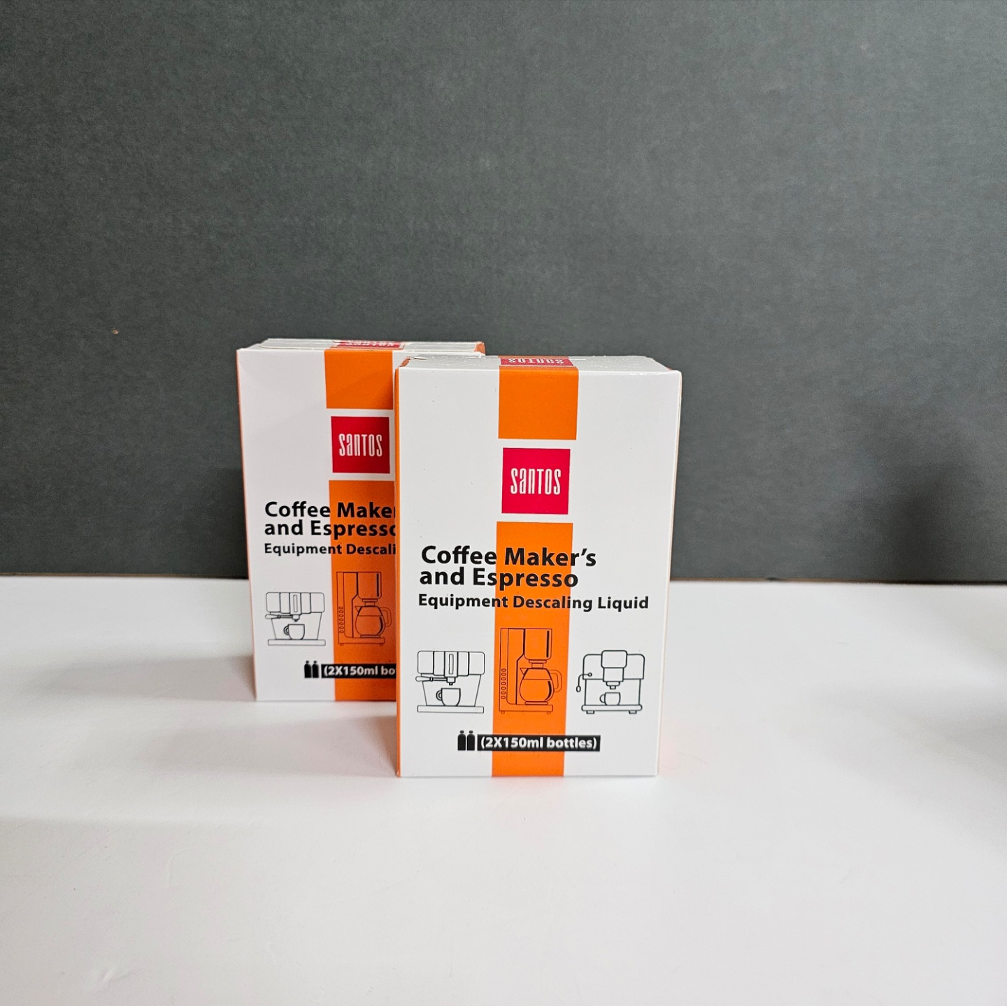 محلول دوتایی رسوب زدای اسپرسوساز سانتوس santos