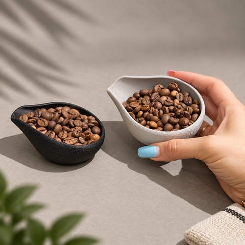پیمانه قهوه رزفینو مدل Coffee Dosing Scoop در دو سایز ۴۵ و ۸۰ گرم برای اندازهگیری دان قهوه